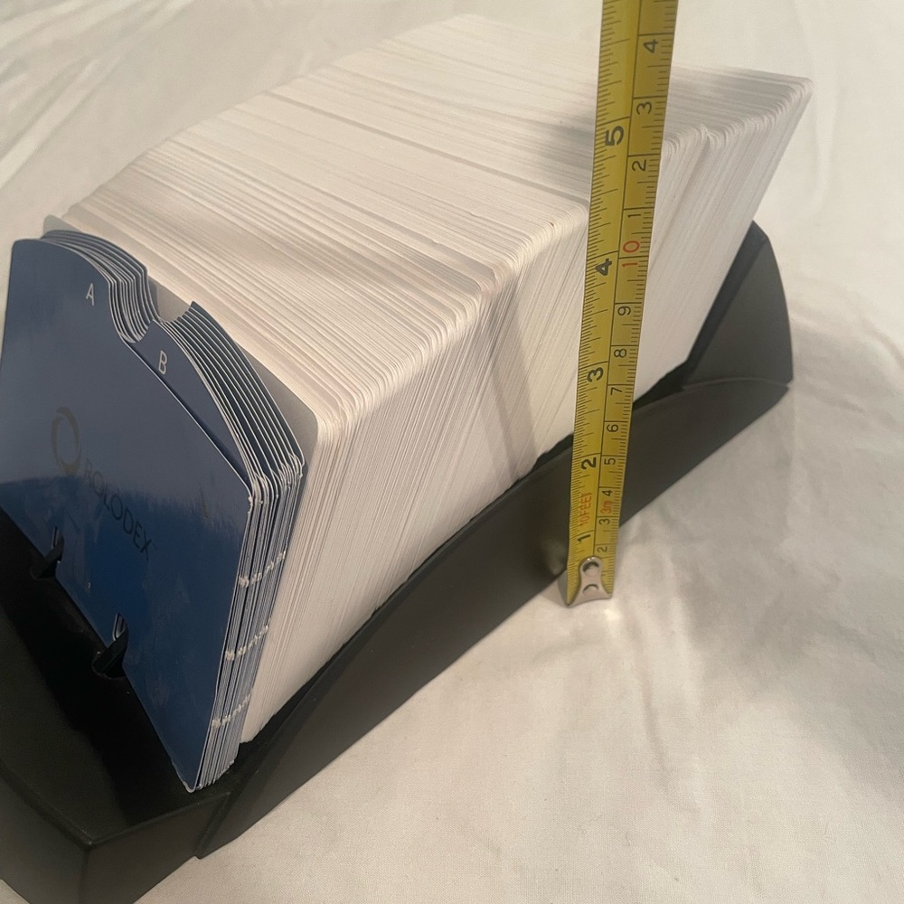 Rolodex Card File NEW R-530 Home Open VIP Office Organization Business Large - Picture 7 of 11